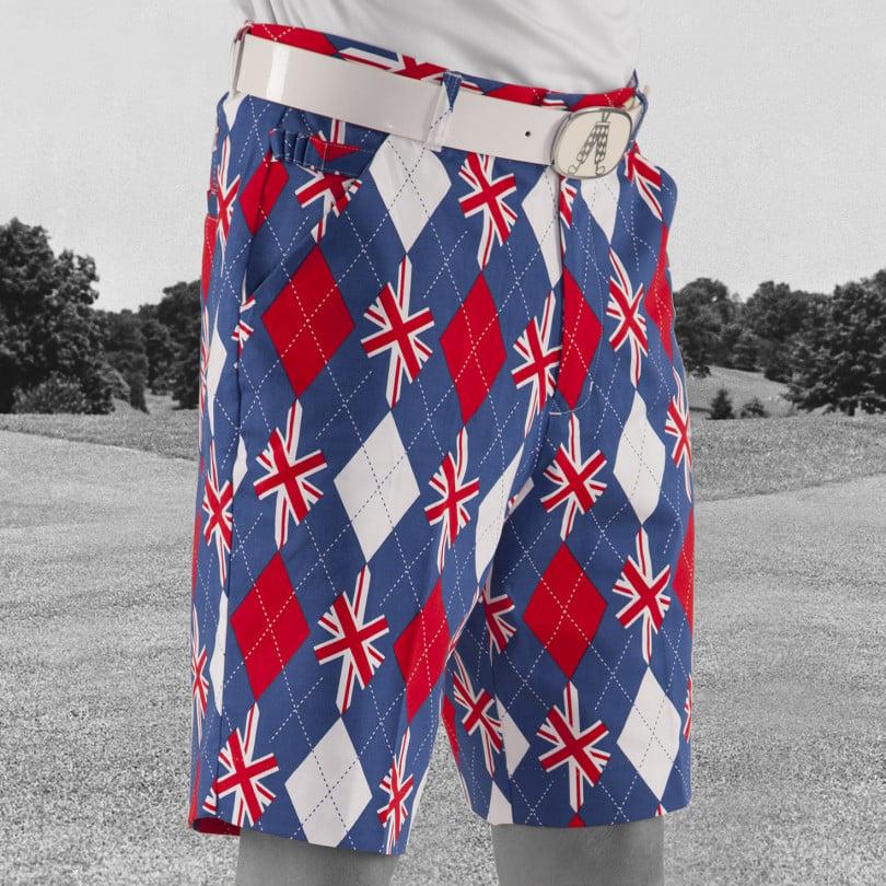 royal & awesome Trew Brit Shorts