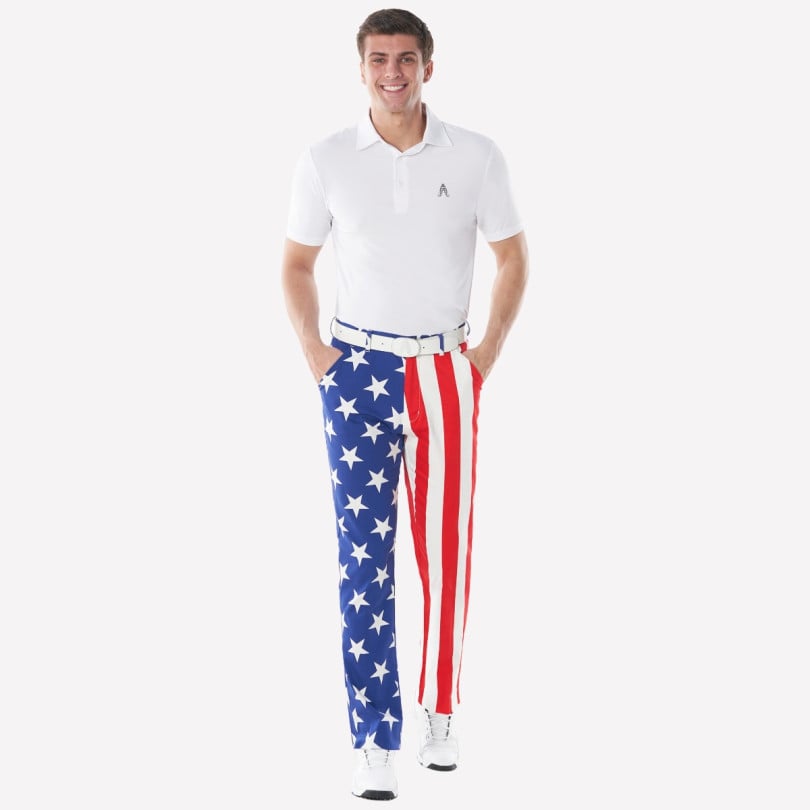 Royal & Awesome USA Flag Pants
