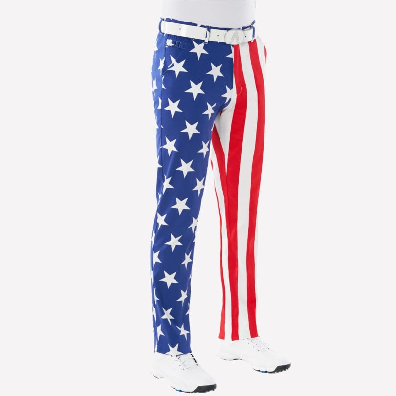 royal & awesome USA Flag Pants