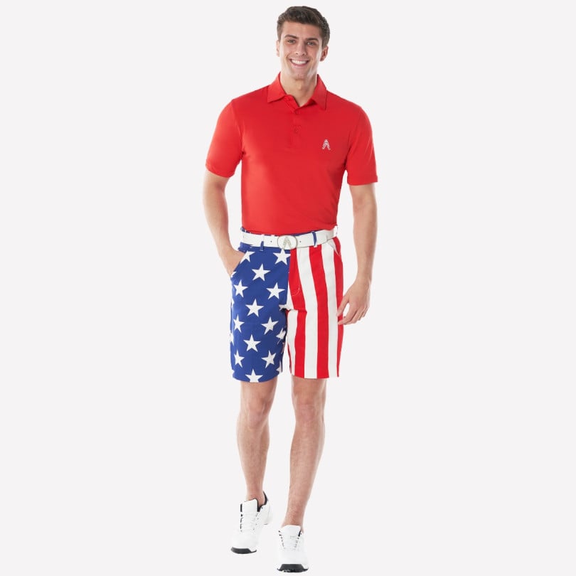 Royal & Awesome USA Flag Shorts