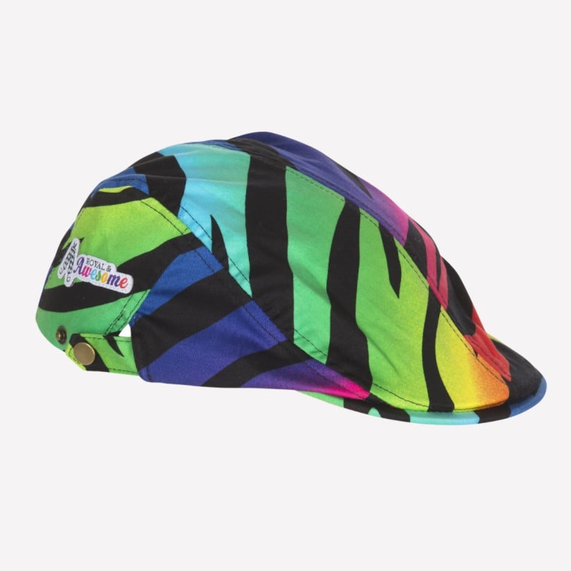 royal & awesome Wild Ones Flat Cap