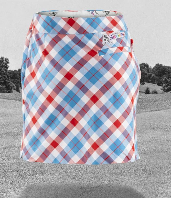 Royal & Awesome Women's Plaid A Blinder