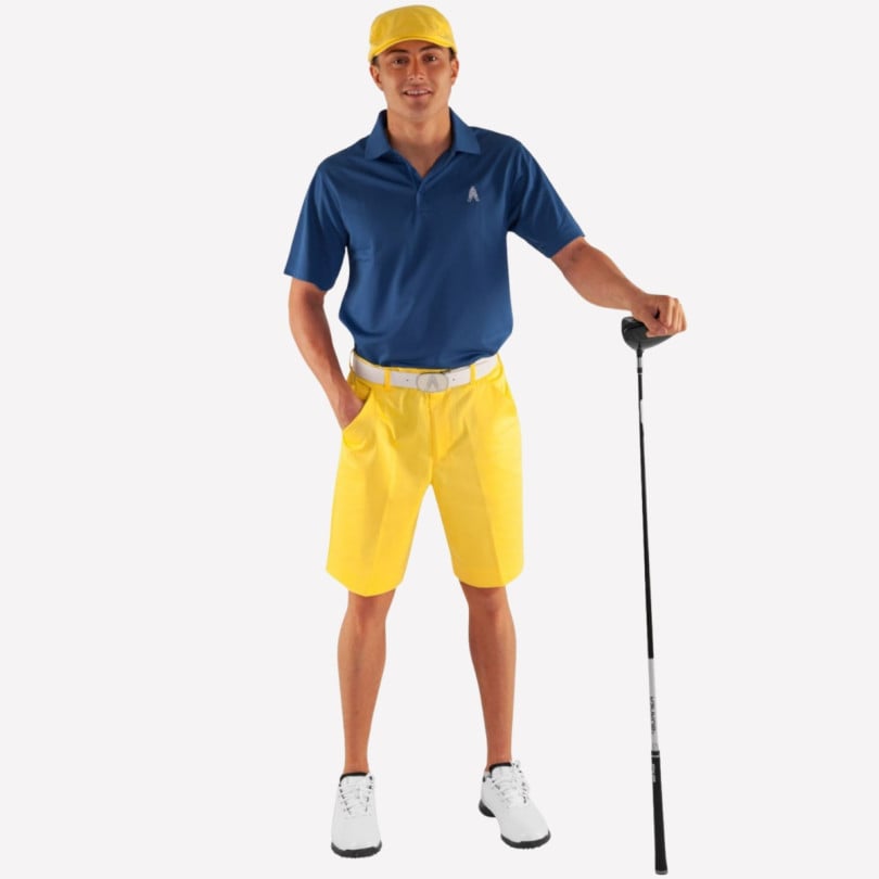 Royal & Awesome YOLO Yellow Flat Cap