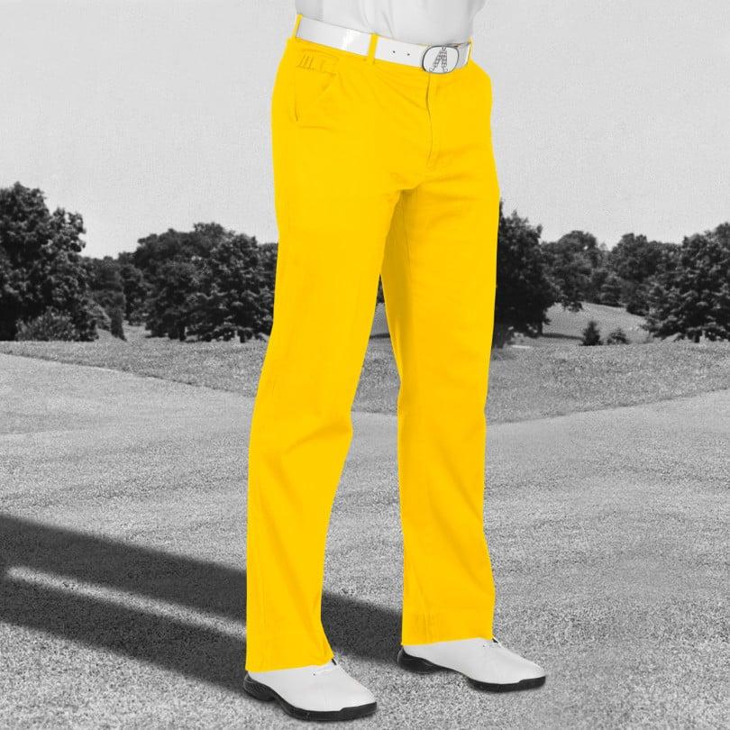 royal & awesome YOLO Yellow Pants