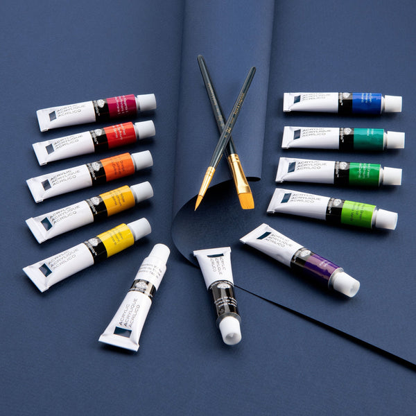 Royal And Langnickel ACR Series | Acrylic Paint Packs With Brushes - 12 Ml