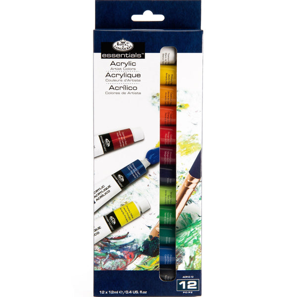 royal and langnickel ACR12 Series | Acrylic Paint Packs - 12ml