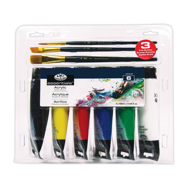Royal And Langnickel ACR120 Series | Acrylic Paint Packs - 120 Ml