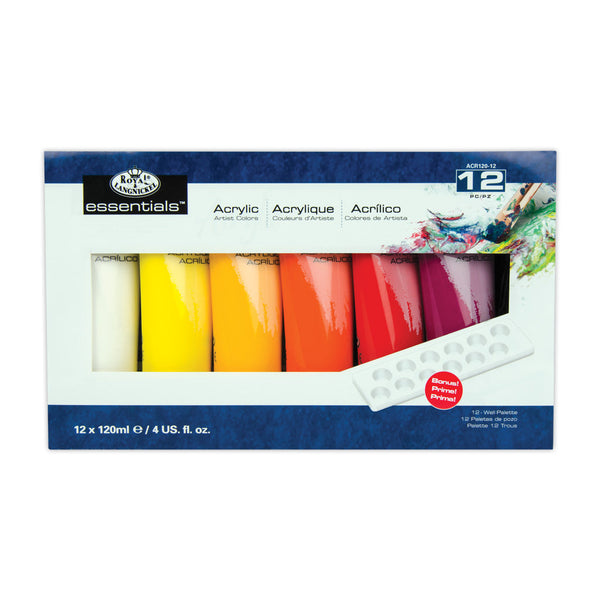 Royal And Langnickel ACR120 Series | Acrylic Paint Packs - 120 Ml