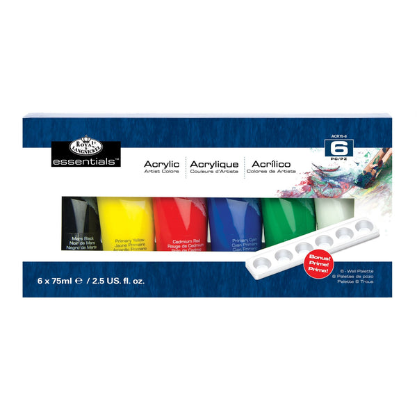 royal and langnickel ACR75 Series | Acrylic Paint Packs - 75 ml