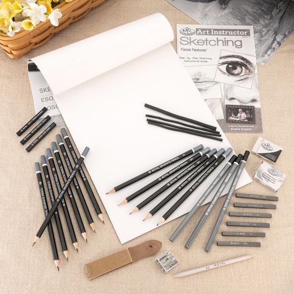 Royal And Langnickel AIS-102 | Facial Features Sketching Art Set - 35pc