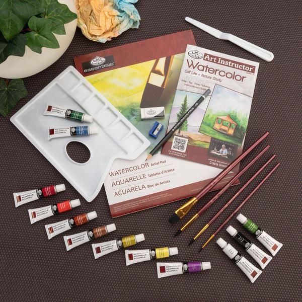 Royal And Langnickel AIS-105 | Still Life + Nature Study Watercolor Art Set - 23pc