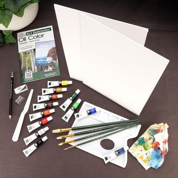 Royal And Langnickel AIS-106 | Seascape + Nature Study Oil Color Art Set - 24pc