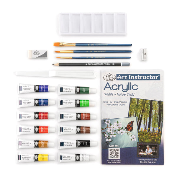 Royal And Langnickel AIS-ACR3103 | Acrylic Clearview Art Set - 22pc