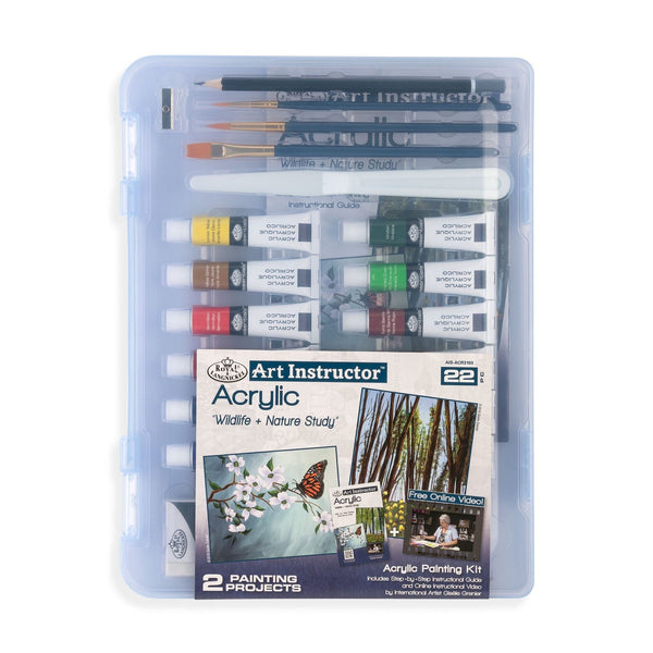 royal and langnickel AIS-ACR3103 | Acrylic Clearview Art Set - 22pc