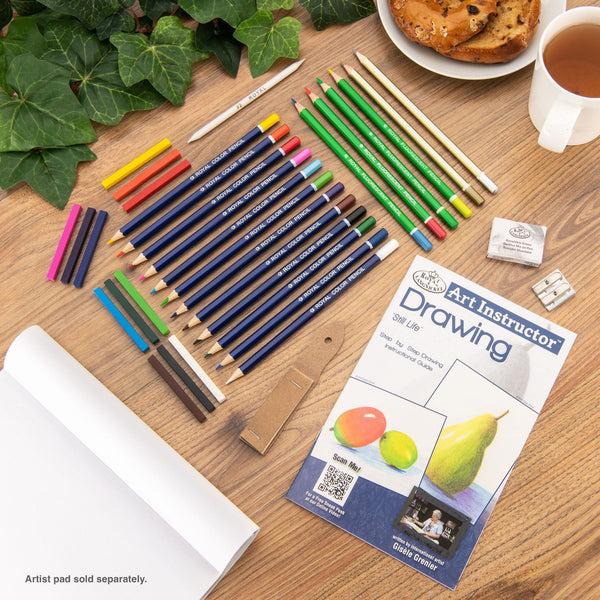 Royal And Langnickel AIS-DRW3104 | Drawing Clearview Art Set - 36pc