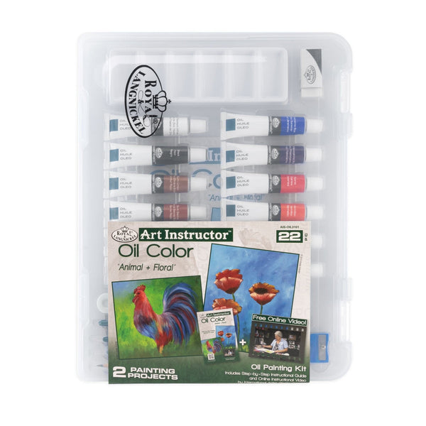 royal and langnickel AIS-OIL3101 | Oil Clearview Art Set - 22pc