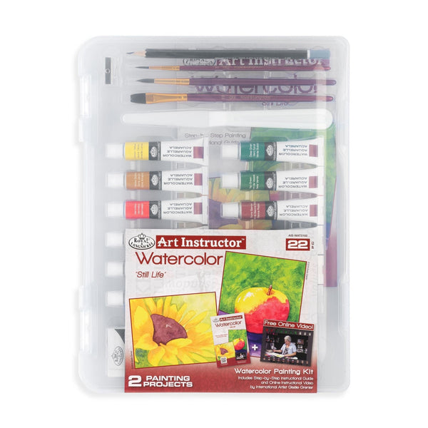 royal and langnickel AIS-WAT3102 | Watercolor Clearview Art Set - 22pc