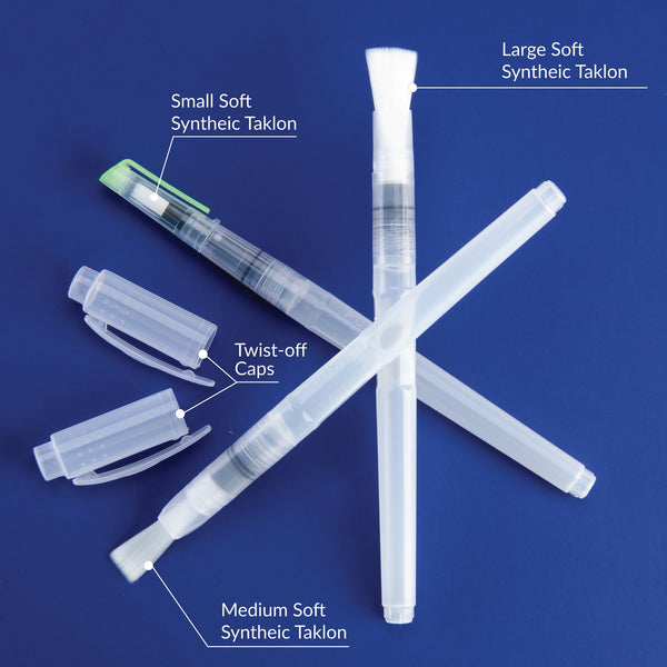 Royal And Langnickel AQFLO-501 | Brush Pen Sizes 4 7 10