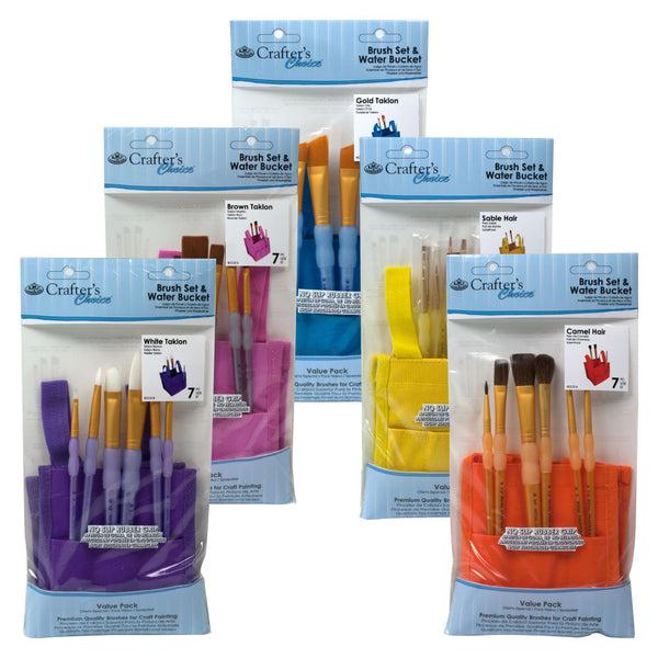 royal and langnickel ASCCG-BUCBONUS | Brush Set & Water Bucket 5pc Assortment