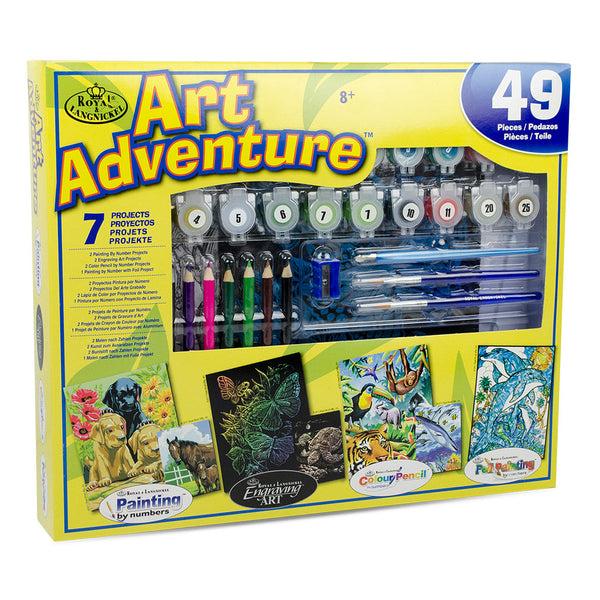 royal and langnickel AVS-101 | Art Adventure® 48pc 9 Project Art Activities Variety Set