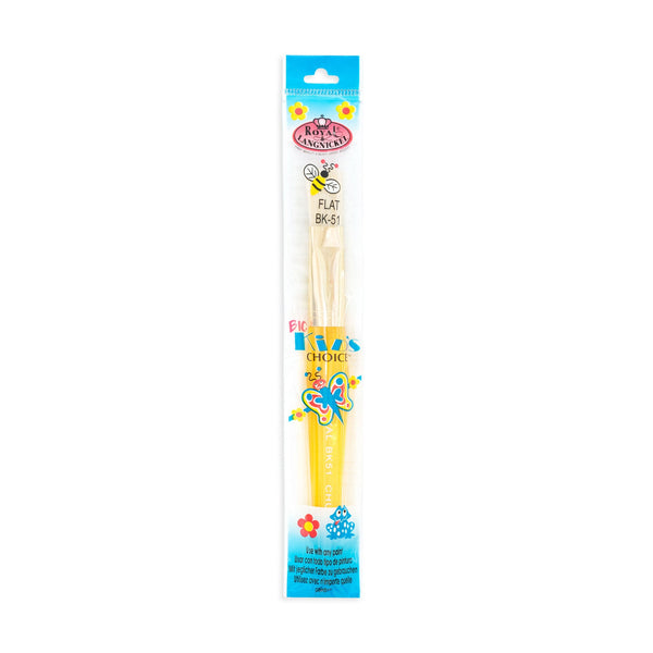 Royal And Langnickel BK50 Series | Big Kid's Choice™ Toddler Chubby Flat Brush