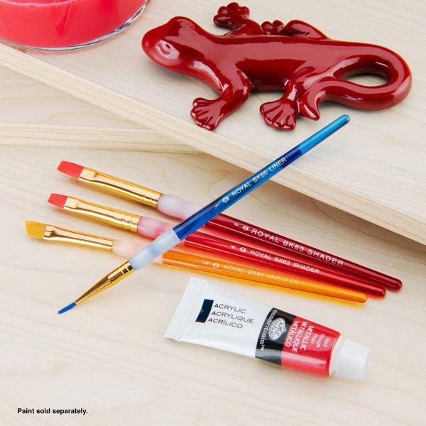 Royal And Langnickel BK607 | Big Kid's Choice™ Lil' Grippers™ 4pc Beginner Brush Set