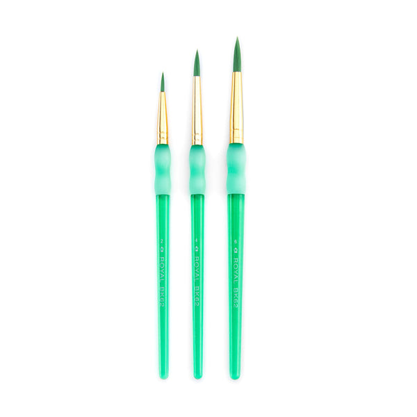 Royal And Langnickel BK611 | Big Kid's Choice 3pc Round Brush Set