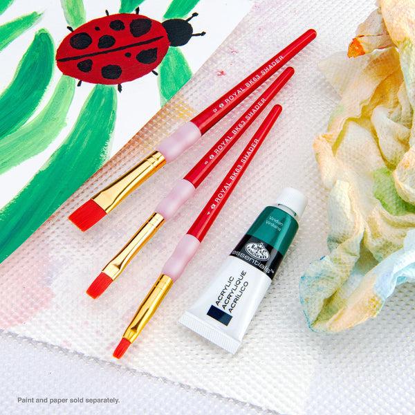 Royal And Langnickel BK613 | Big Kid's Choice™ 3pc Shader Brush Set