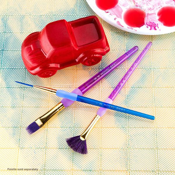 Royal And Langnickel BK615 | Big Kid's Choice™ 3pc Variety Brush Set