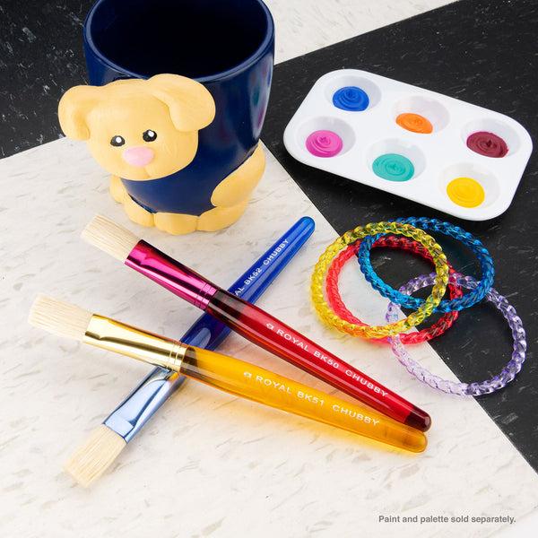 Royal And Langnickel BK617 | Big Kid's Choice™ 3pc Toddler Chubby Flat Brush Set