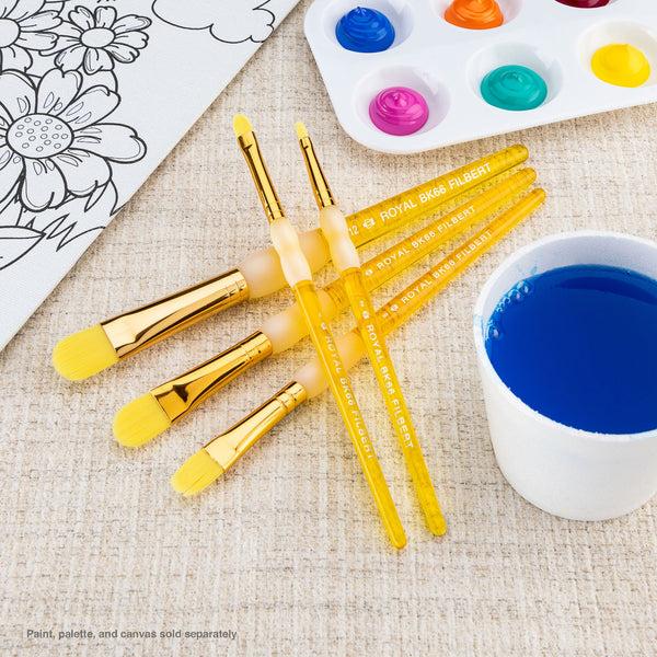 Royal And Langnickel BK675 | Big Kid's Choice™ 5pc Filbert Brush Set