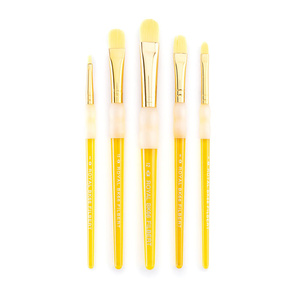 Royal And Langnickel BK675 | Big Kid's Choice™ 5pc Filbert Brush Set
