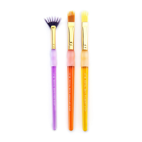 Royal And Langnickel BK680 | Big Kid's Choice™ 3pc Wisp Variety Brush Set
