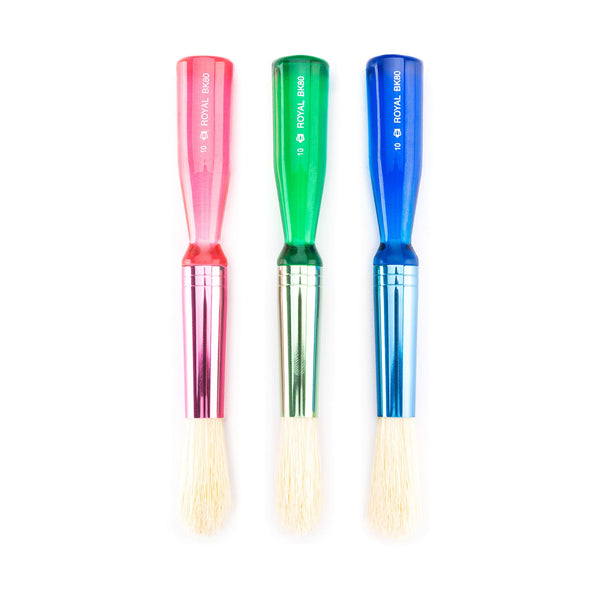 Royal And Langnickel BK691 | Big Kid's Choice™ 3pc Bristle Lil' Dippers™ Brush Set