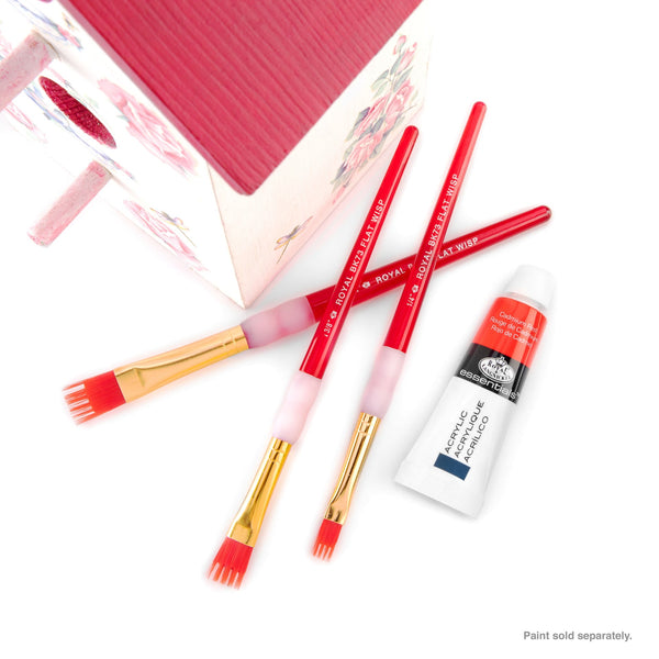 Royal And Langnickel BK693 | Big Kid's Choice™ 3pc Flat Wisp Brush Set