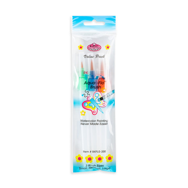 royal and langnickel BKFLO-200 | Big Kid's Choice™ 3pc Aqua-flo™ Brush Set