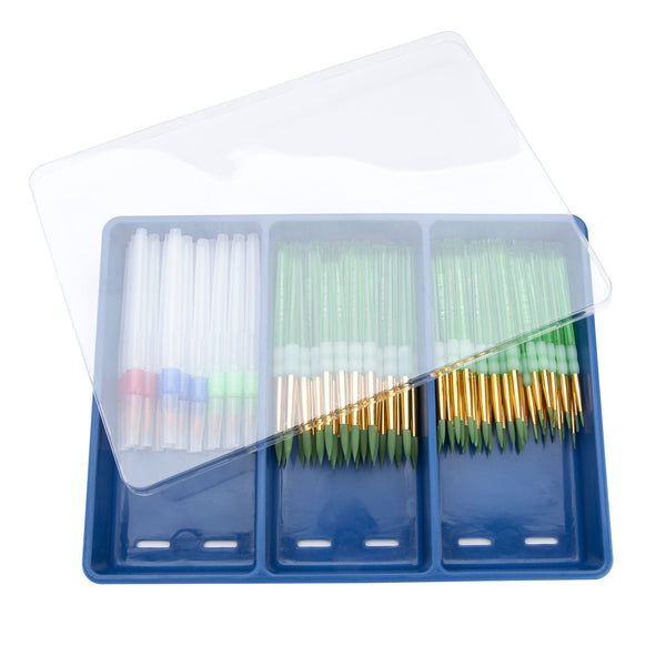 royal and langnickel BLBOX-BKRND-72 | Big Kid's Choice™ Blue Box 72pc Round Brush Assortment with 18 Aqua-Flo™ Brush Pens