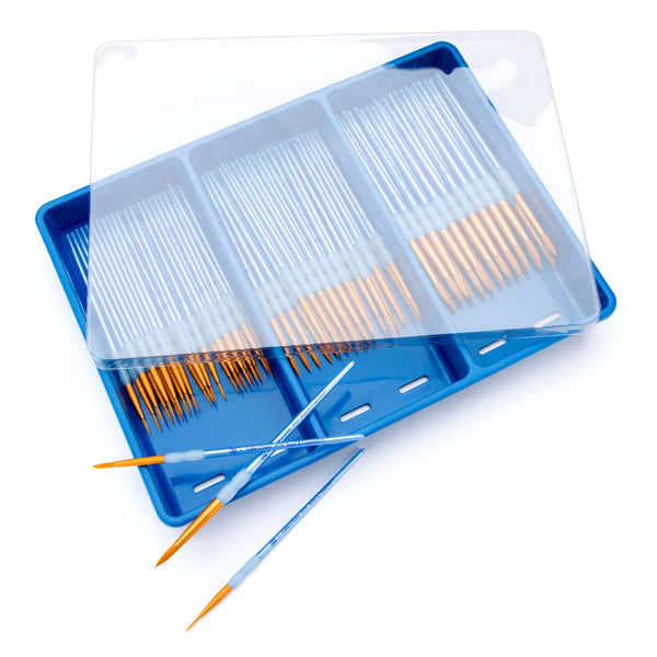 royal and langnickel BLBOX-CCRND-72 | 72pc Crafter's Choice™ Round Brush Blue Box Set