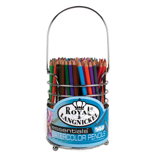 royal and langnickel CAD-WPEN-144 | Essentials™ 144pc Watercolor Pencil Classroom Caddie
