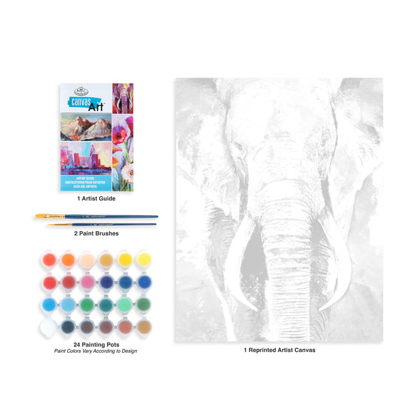 Royal And Langnickel CANART-1901 | Canvas Art™ Elephant