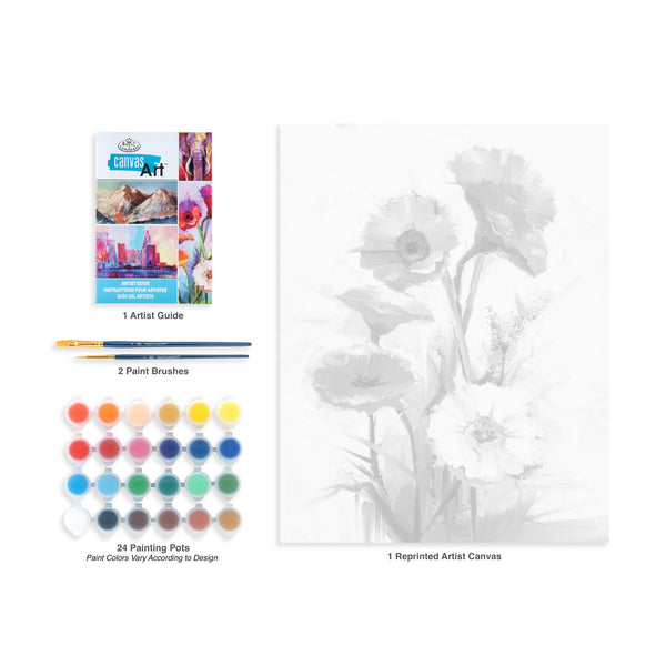 Royal And Langnickel CANART-1902 | Canvas Art™ Flowers Still Life