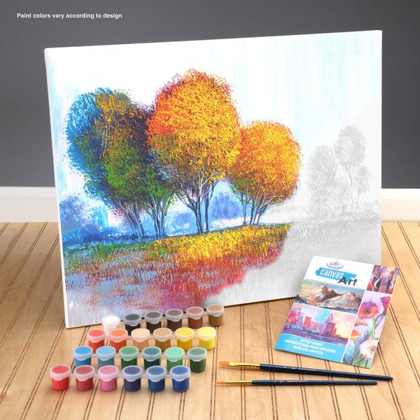 Royal And Langnickel CANART-2001 | Canvas Art™ Landscape Trees