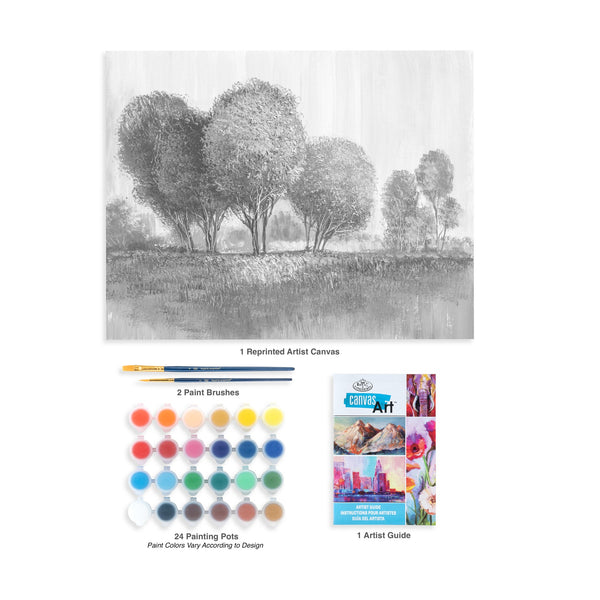 Royal And Langnickel CANART-2001 | Canvas Art™ Landscape Trees