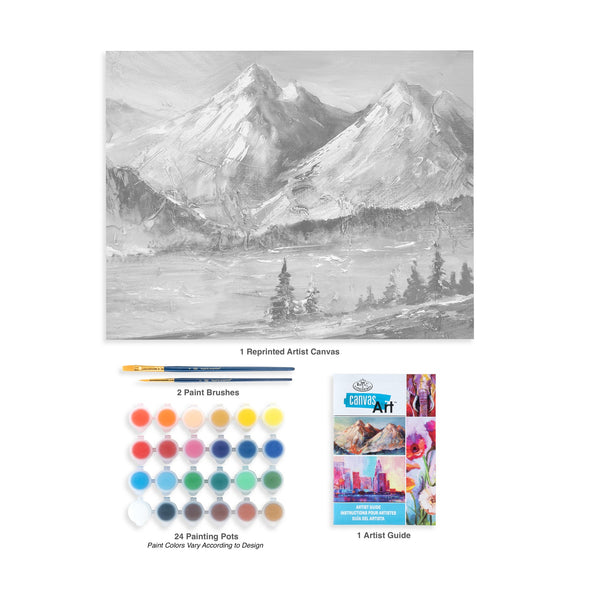 Royal And Langnickel CANART-2002 | Canvas Art™ Landscape Mountains