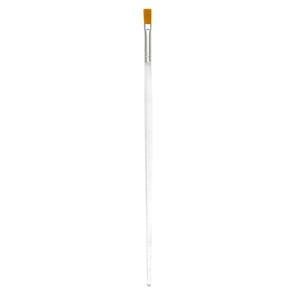 Royal And Langnickel CL1150 Series | Clear Choice™ Long Handle Golden Taklon Flat Brush
