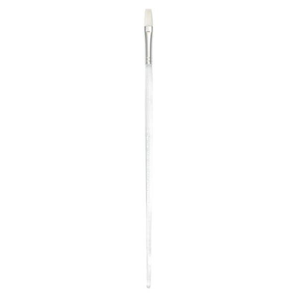 Royal And Langnickel CL1159 Series | Clear Choice™ Long Handle White Taklon Flat Brush
