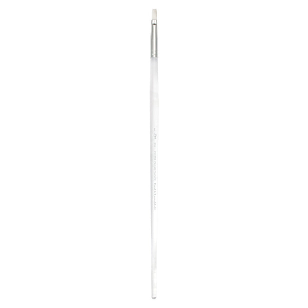 royal and langnickel CL1159 Series | Clear Choice™ Long Handle White Taklon Flat Brush