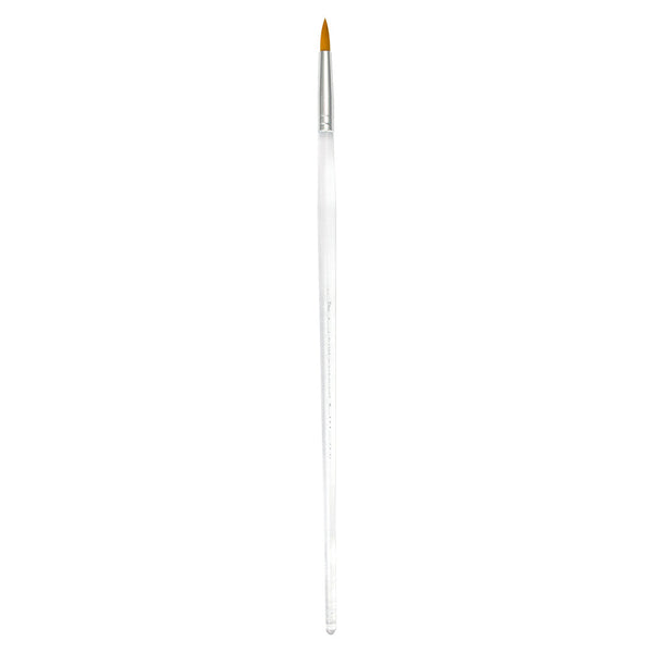 Royal And Langnickel CL1250 Series | Clear Choice™ Long Handle Golden Taklon Round Brush