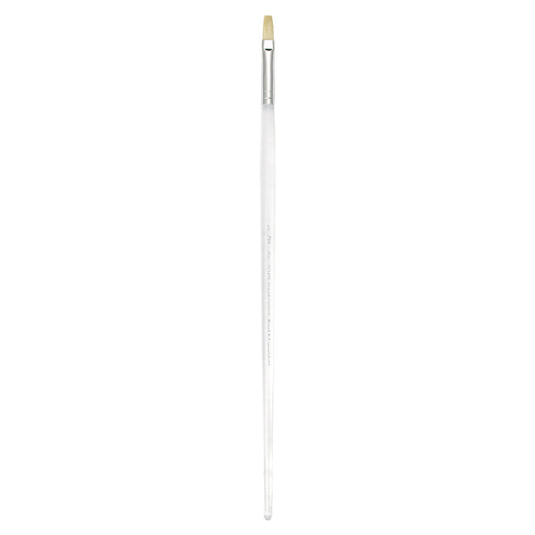 Royal And Langnickel CL1425 Series | Clear Choice™ Long Handle White Bristle Flat Brush