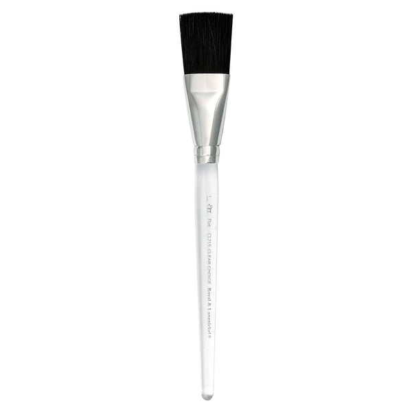 Royal And Langnickel CL715 Series | Clear Choice™ Black Bristle Flat Brush